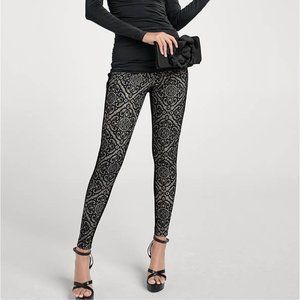 Faux-Leather Lace Leggings from VENUS